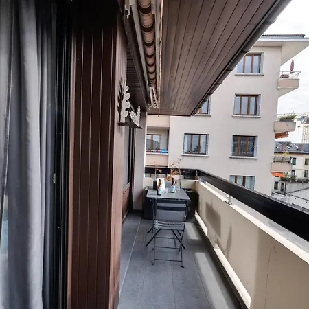 Apartment Les Sorbiers - 2 Bedrooms Floor - Parking & Terrace Annecy
